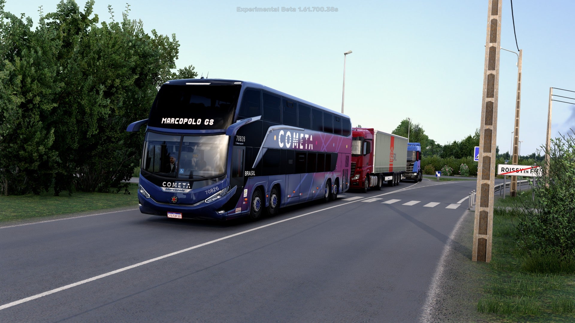 ETS2 Mod Bus G8 DD 1800 Mercedes-Benz 8x2
