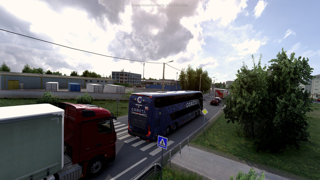 ETS2 Mod Bus G8 DD 1800 Mercedes-Benz 8x2