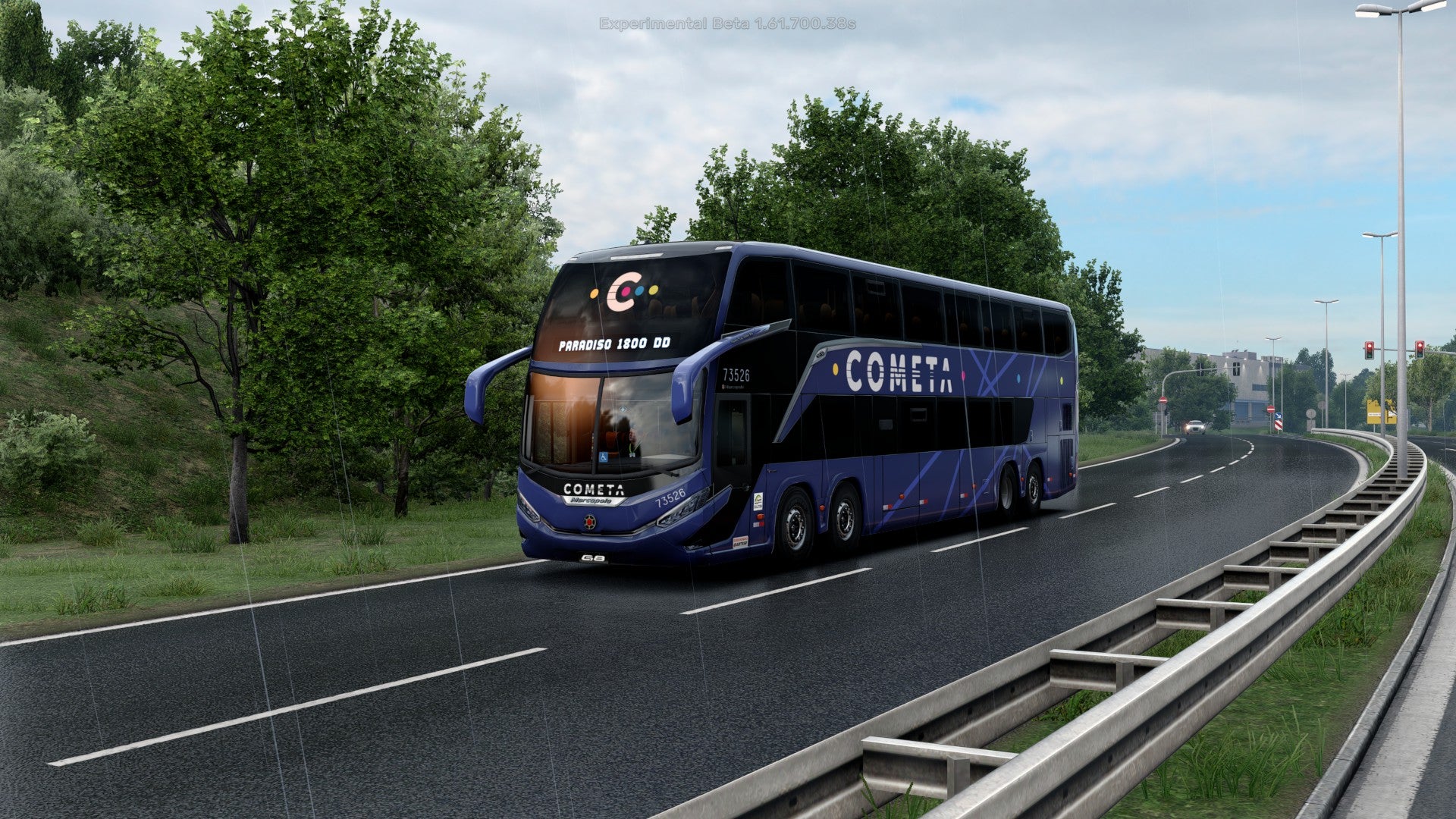 ETS2 Mod Bus G8 DD Scania 8X2 Paradiso 1800