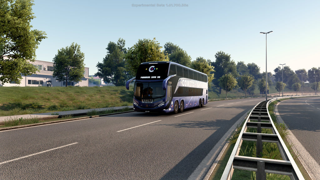ETS2 Mod Bus G8 DD Scania 8X2 Paradiso 1800