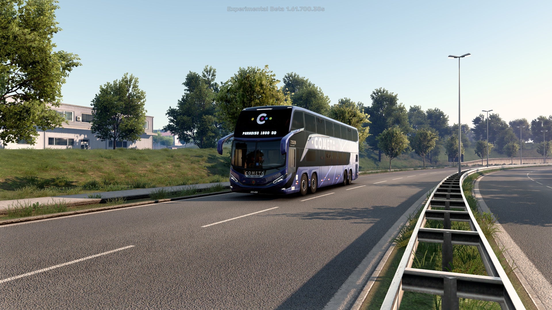 ETS2 Mod Bus G8 DD Scania 8X2 Paradiso 1800