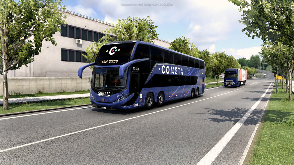 ETS2 Mod Bus G8 DD Scania 8X2 Paradiso 1800