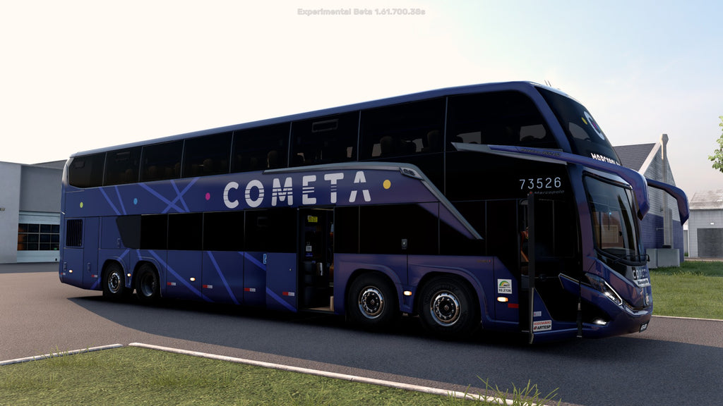 ETS2 Mod Bus G8 DD Scania 8X2 Paradiso 1800