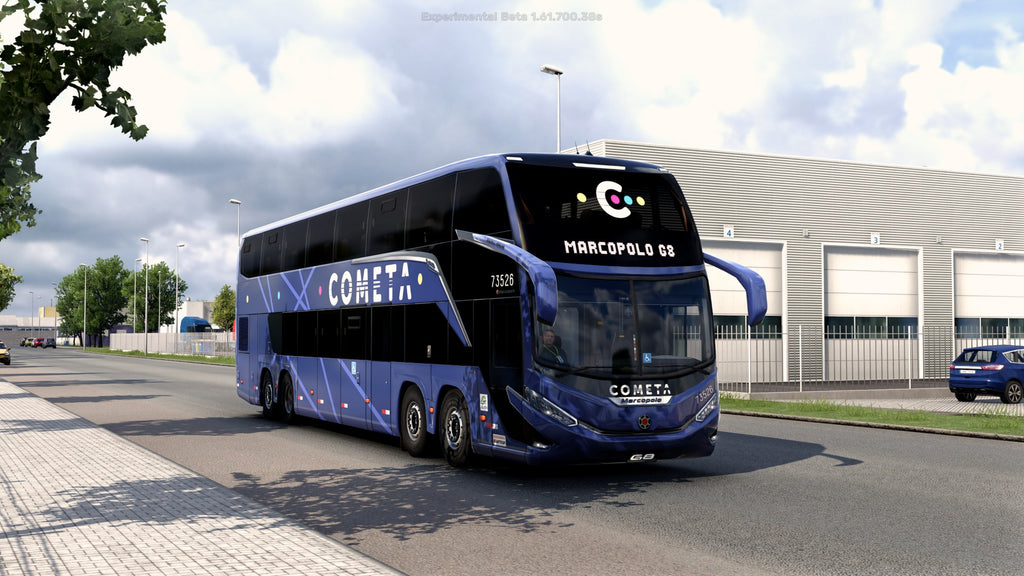 ETS2 Mod Bus G8 DD Scania 8X2 Paradiso 1800