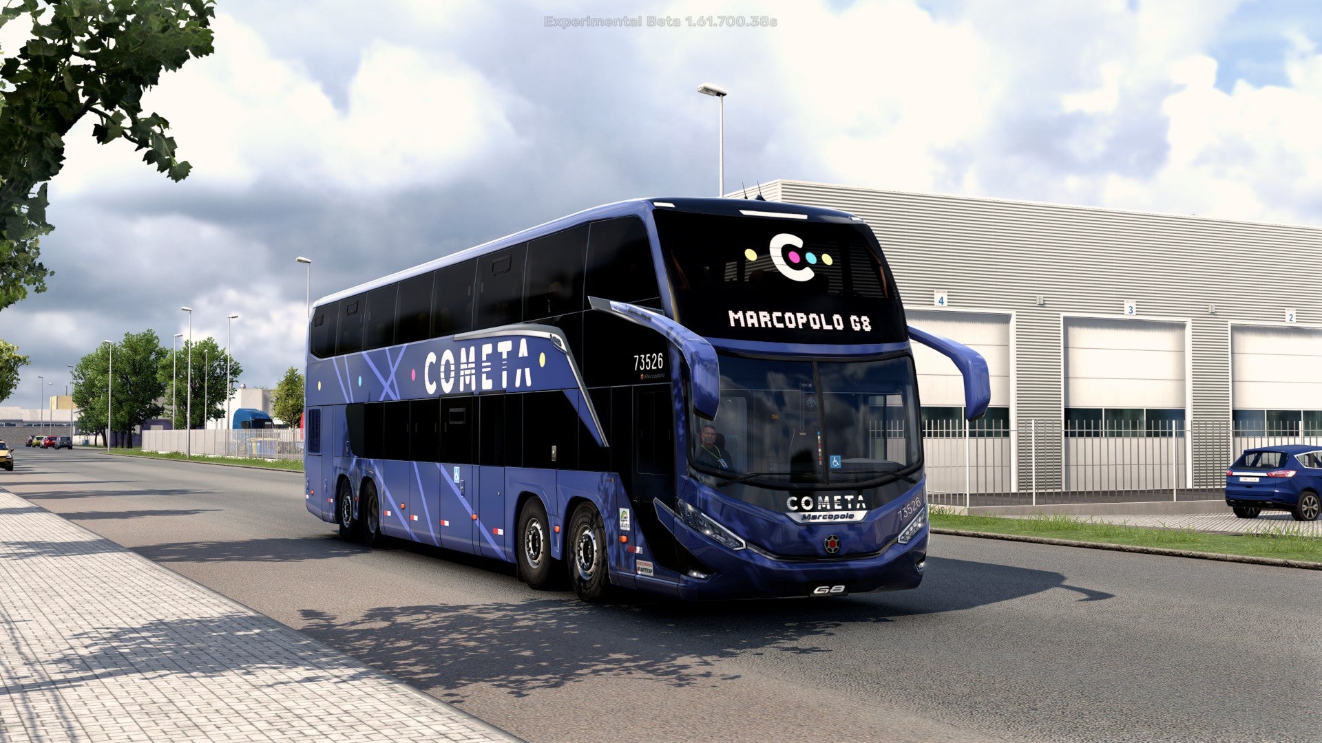 ETS2 Mod Bus G8 DD Scania 8X2 Paradiso 1800