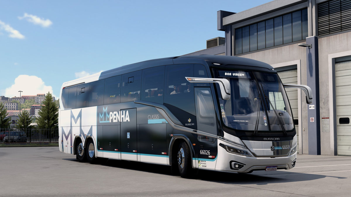 ETS2 LANÇAMENTO MOD BUSSCAR NB1 365 SCANIA 6X2 COMPLETO
