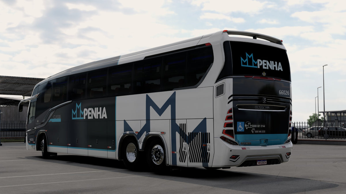 ETS2 LANÇAMENTO MOD BUSSCAR NB1 365 SCANIA 6X2 COMPLETO