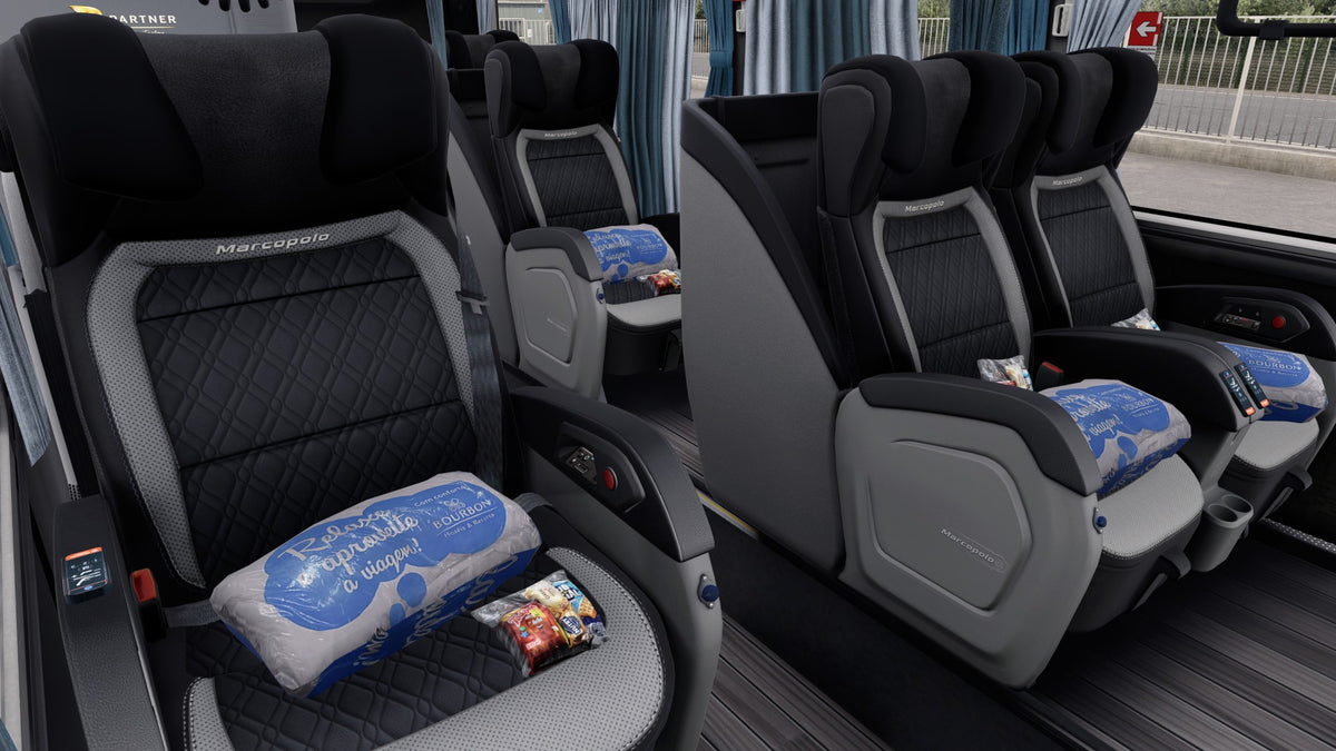 ETS2 Mod Bus G8 DD VOLVO Concept 8x2 Marcopolo 1800