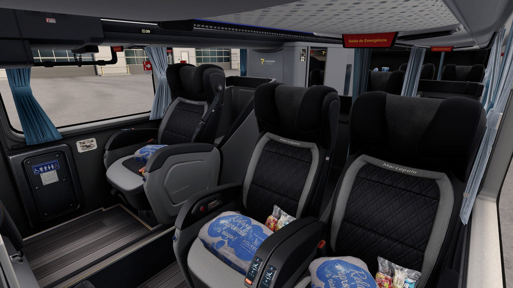 ETS2 Mod Bus G8 DD VOLVO Concept 8x2 Marcopolo 1800