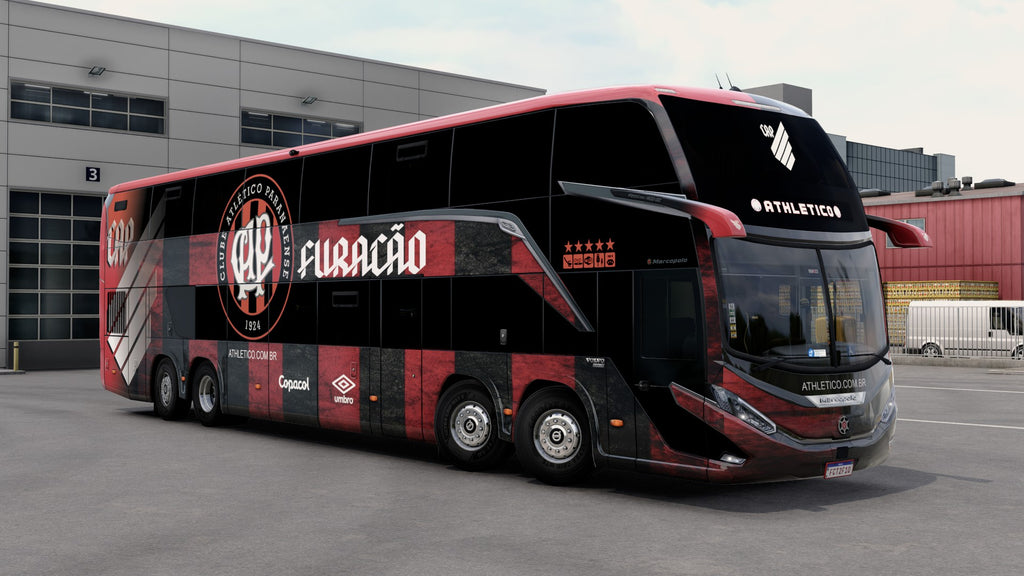 Skin e Letreiro do Club Athletico Paranaense