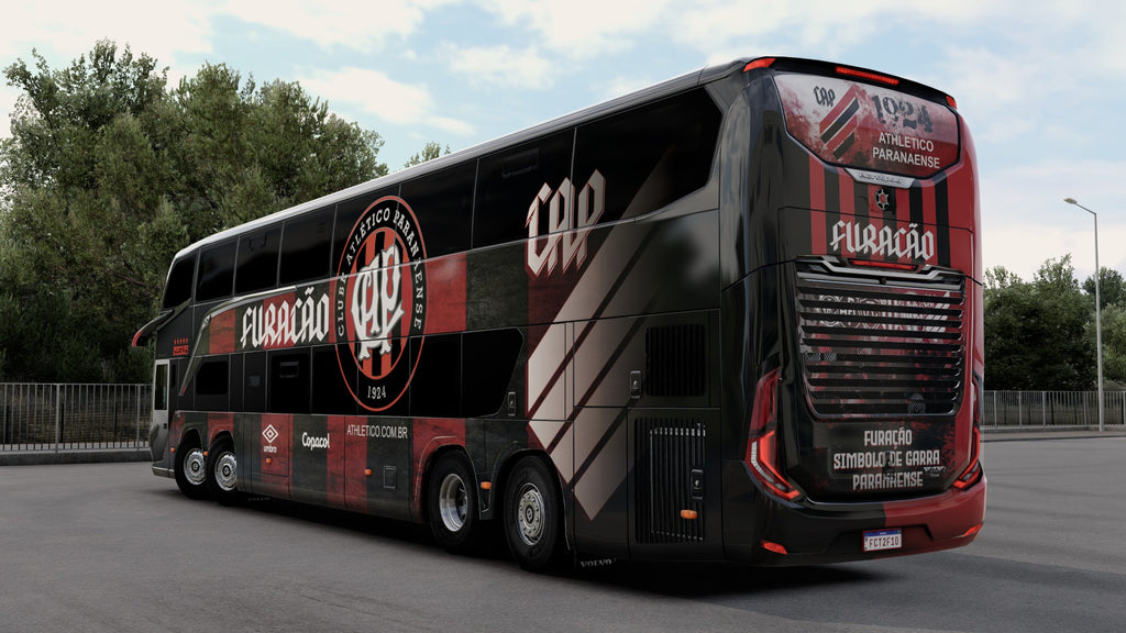 Skin e Letreiro do Club Athletico Paranaense