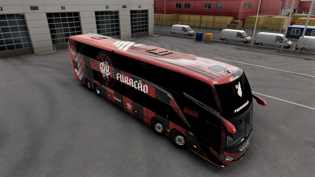 Skin e Letreiro do Club Athletico Paranaense