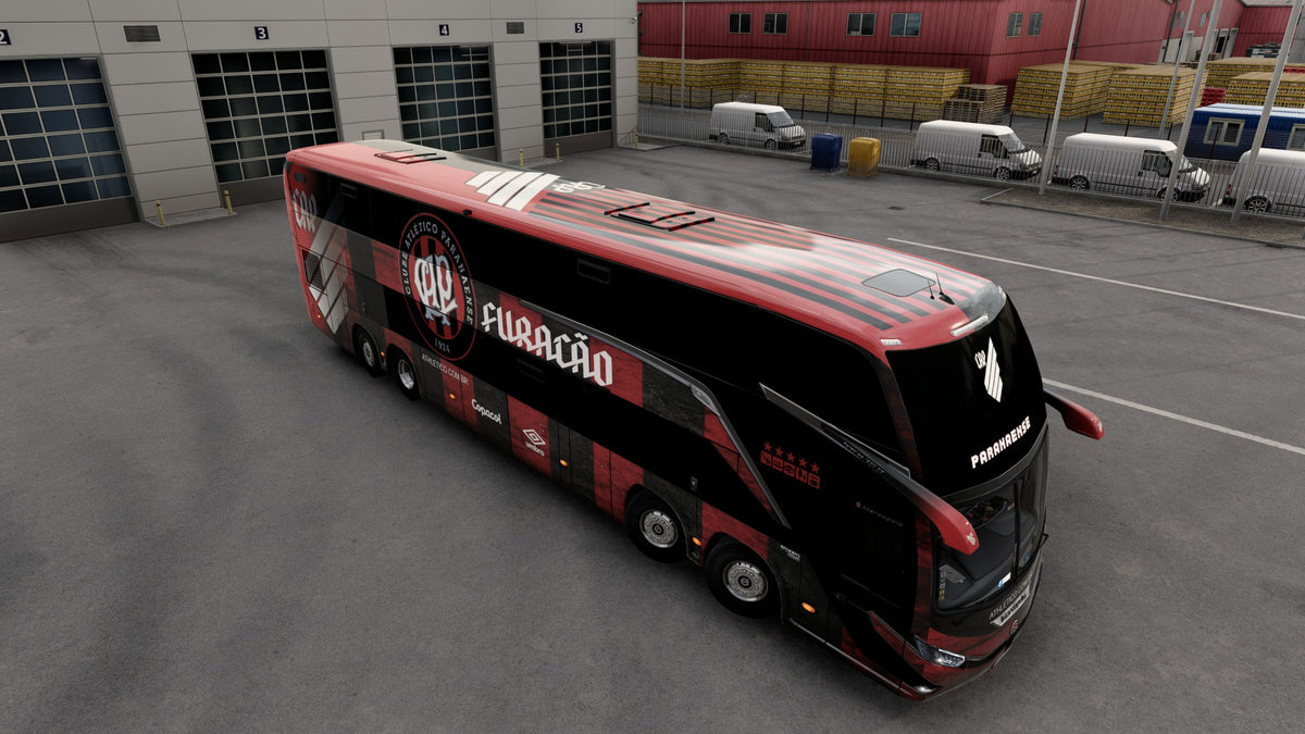 Skin e Letreiro do Club Athletico Paranaense