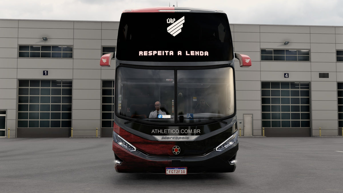 Skin e Letreiro do Club Athletico Paranaense
