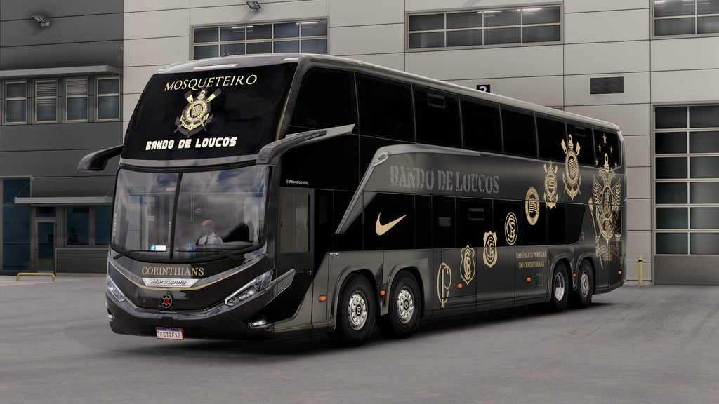 2 CORINTHIANS Skins para el Bus G8 1800 DD 8x2 ETS2 y ATS