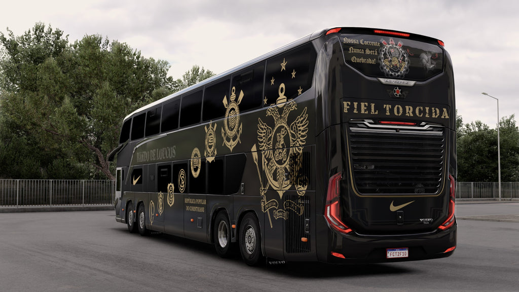 2 CORINTHIANS Skins para el Bus G8 1800 DD 8x2 ETS2 y ATS