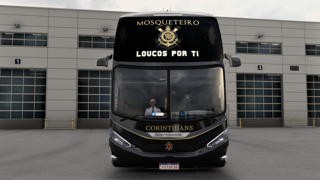 2 CORINTHIANS Skins para el Bus G8 1800 DD 8x2 ETS2 y ATS