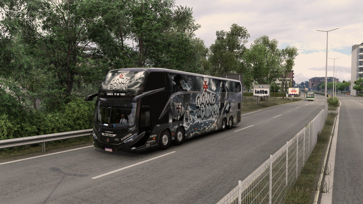 Skin Mod Vasco da Gama para o Bus G8 1800 DD 8x2 ETS2 e ATS