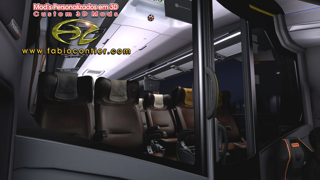 ETS2 Mod Bus G8 6x2 Scania Premium