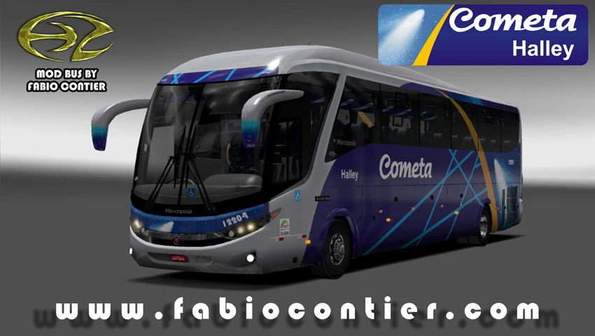 ETS2 Série G7 Marcopolo 4x2 com 4 interiores