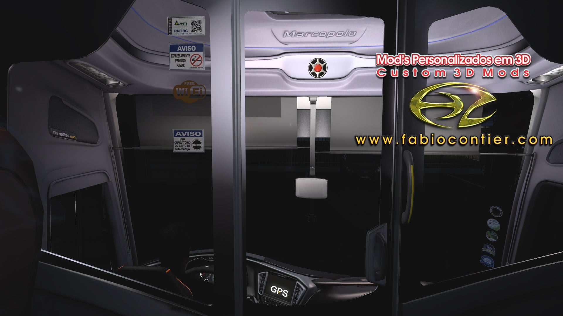 ETS2 Mod Bus G8 6x2 Scania Premium