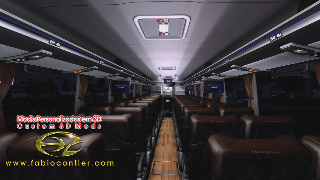 ETS2 Mod Bus G8 6x2 Scania Premium