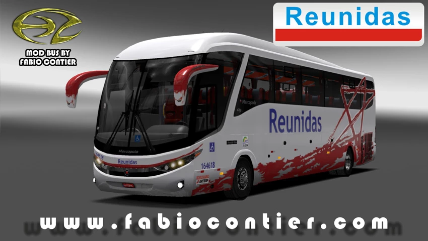 ETS2 Série G7 Marcopolo 4x2 com 4 interiores