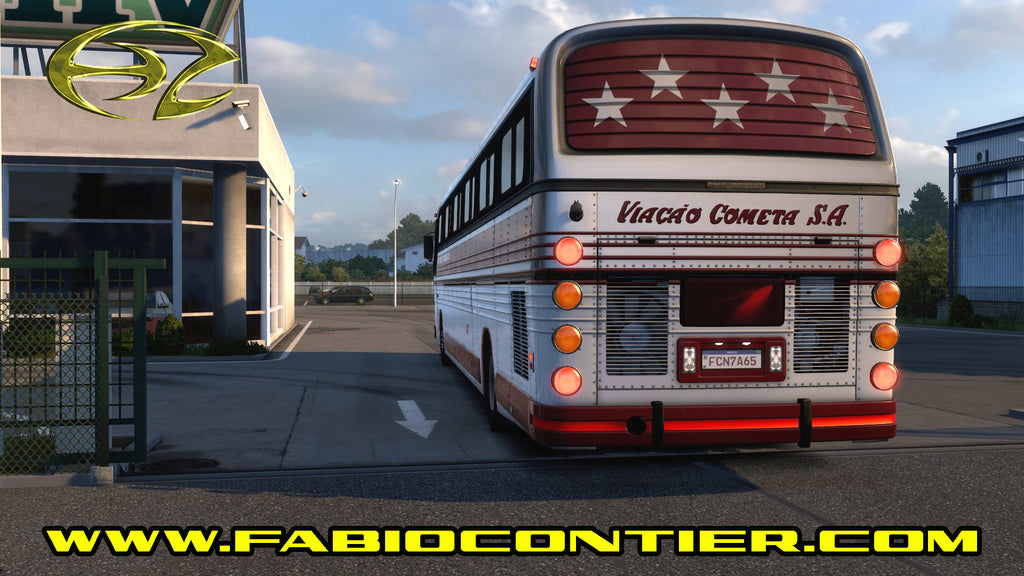 ETS2 Mod Bus CMA Scania 4x2 Flecha Azul II