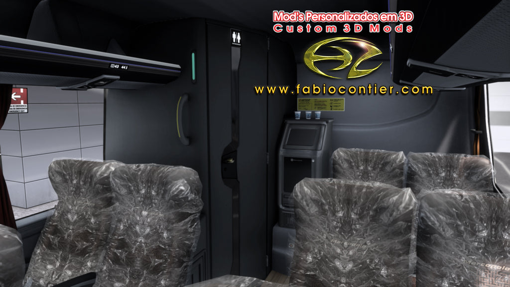 ETS2 Mod Bus G8 6x2 Scania Premium