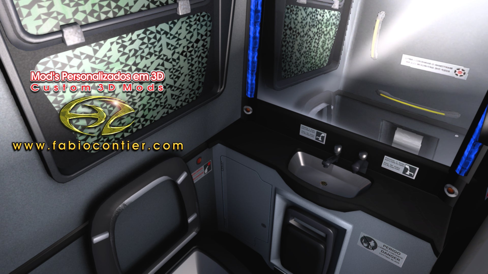 ETS2 Mod Bus G8 6x2 Scania Premium