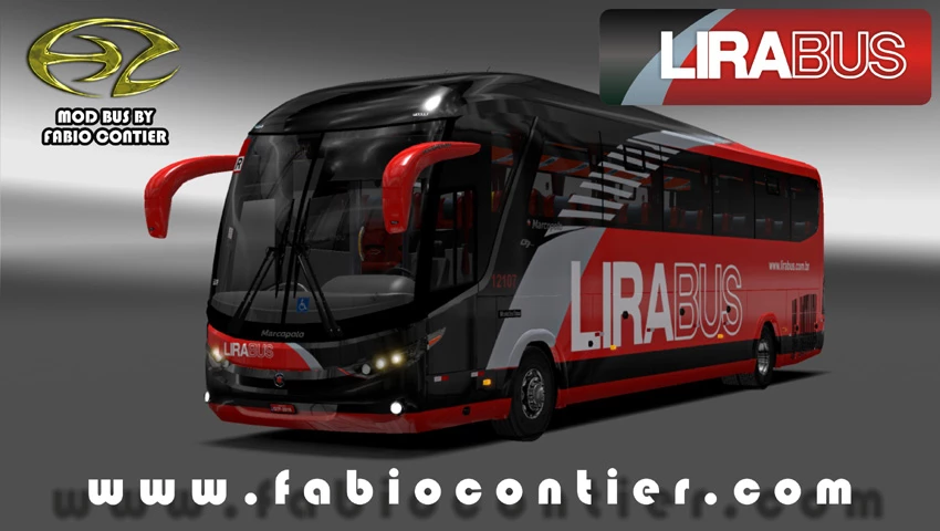 ETS2 Série G7 Marcopolo 4x2 com 4 interiores