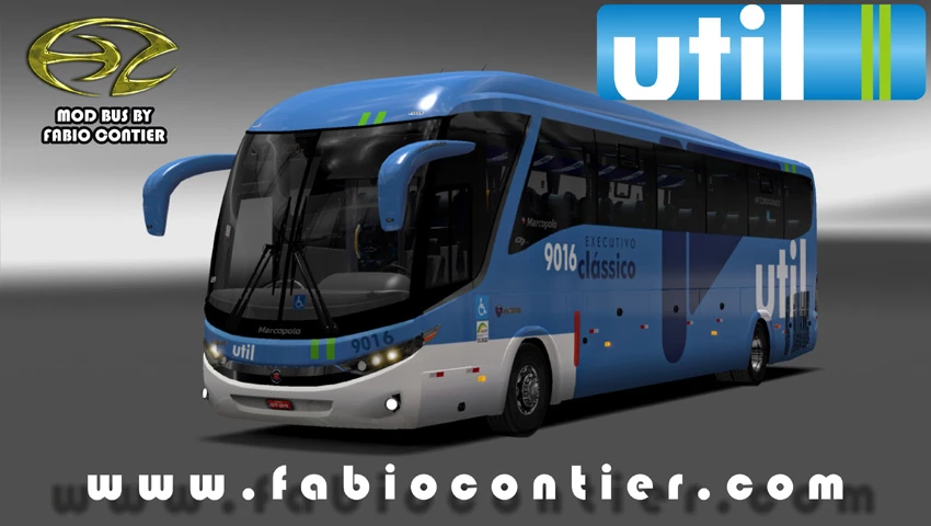 ETS2 Série G7 Marcopolo 4x2 com 4 interiores