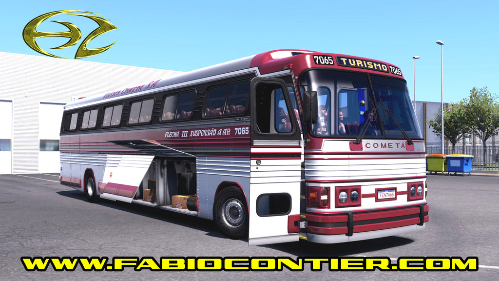 ETS2 Mod Bus CMA Scania 4x2 Flecha Azul II