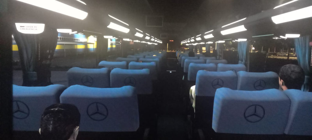 Autobús Mod ETS2 G6 Mercedes-Benz 6x2 Paradiso 1550 LD