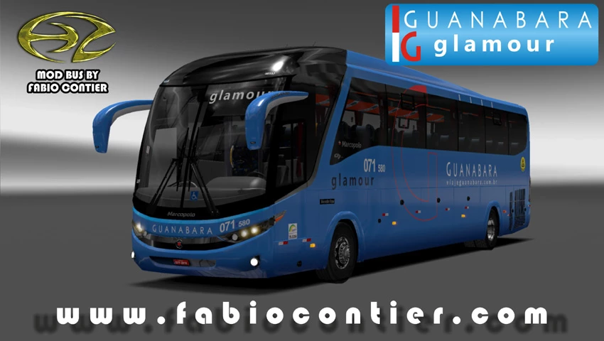 ETS2 Série G7 Marcopolo 4x2 com 4 interiores