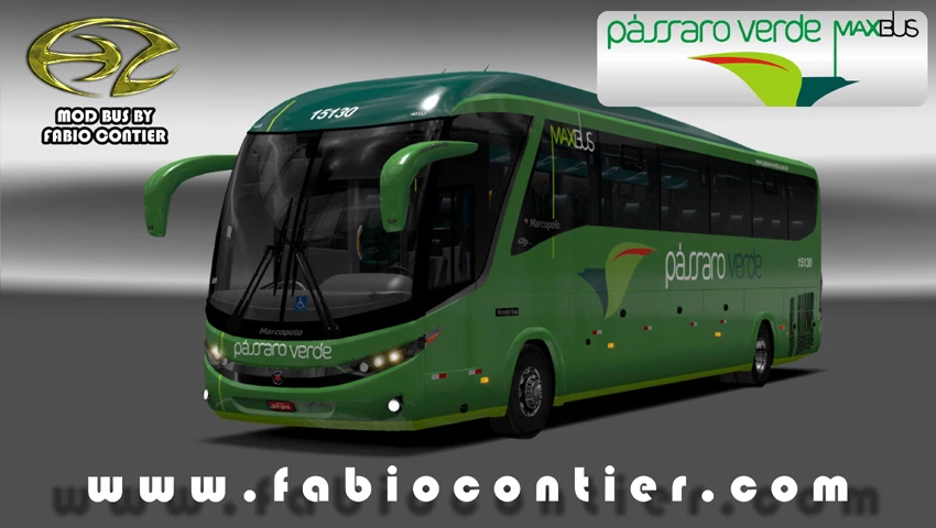 ETS2 Série G7 Marcopolo 4x2 com 4 interiores