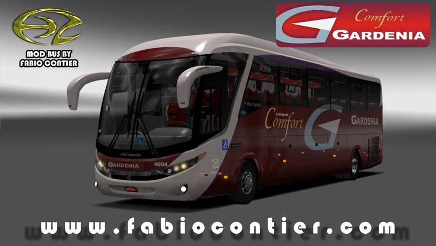 ETS2 Série G7 Marcopolo 4x2 com 4 interiores