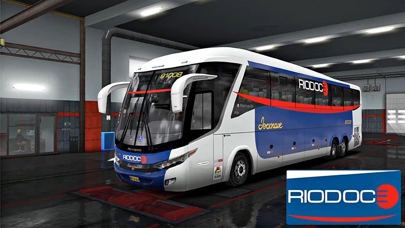 ETS2 Série G7 Marcopolo 4x2 com 4 interiores
