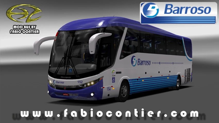 ETS2 Série G7 Marcopolo 4x2 com 4 interiores