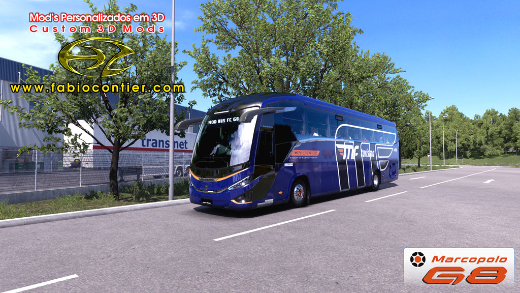 ETS2 Mod Bus G8 4x2 Scania Infinity Marcopolo