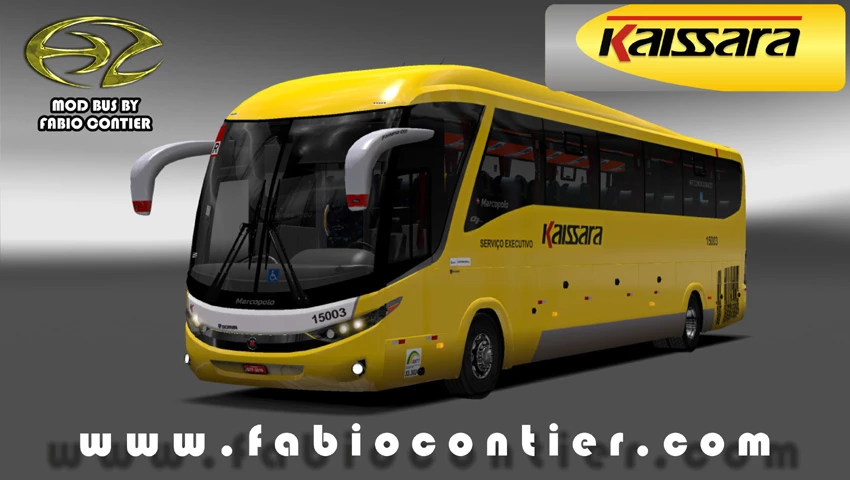 ETS2 Série G7 Marcopolo 4x2 com 4 interiores