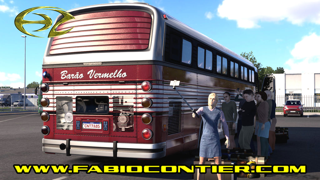 ETS2 Mod Bus CMA Scania 4x2 Flecha Azul II