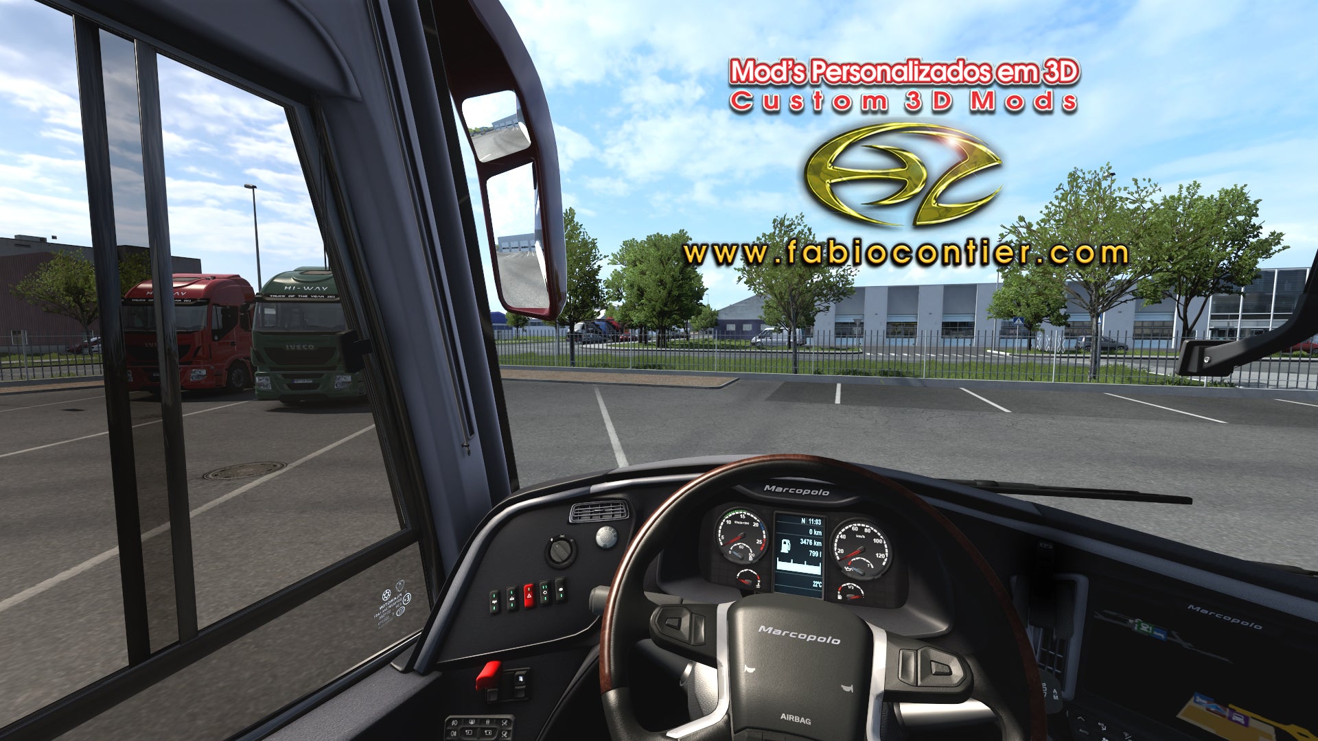 ETS2 Mod Bus G8 6x2 Scania Premium