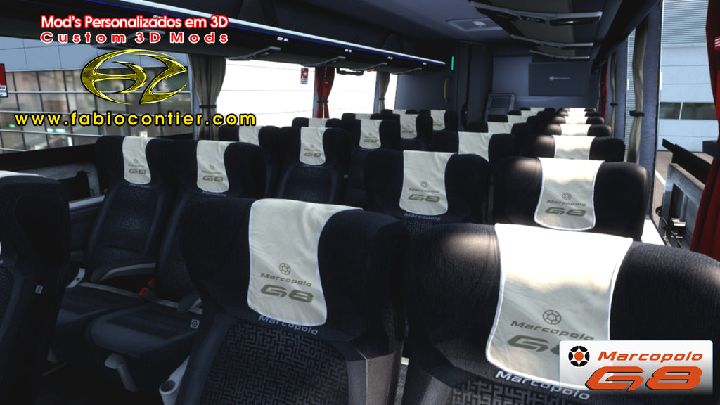 ETS2 Mod Bus G8 4x2 Scania Infinity Marcopolo