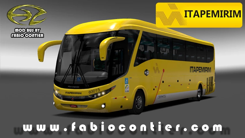 ETS2 Série G7 Marcopolo 4x2 com 4 interiores