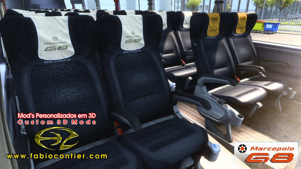 ETS2 Mod Bus G8 4x2 Scania Infinity Marcopolo