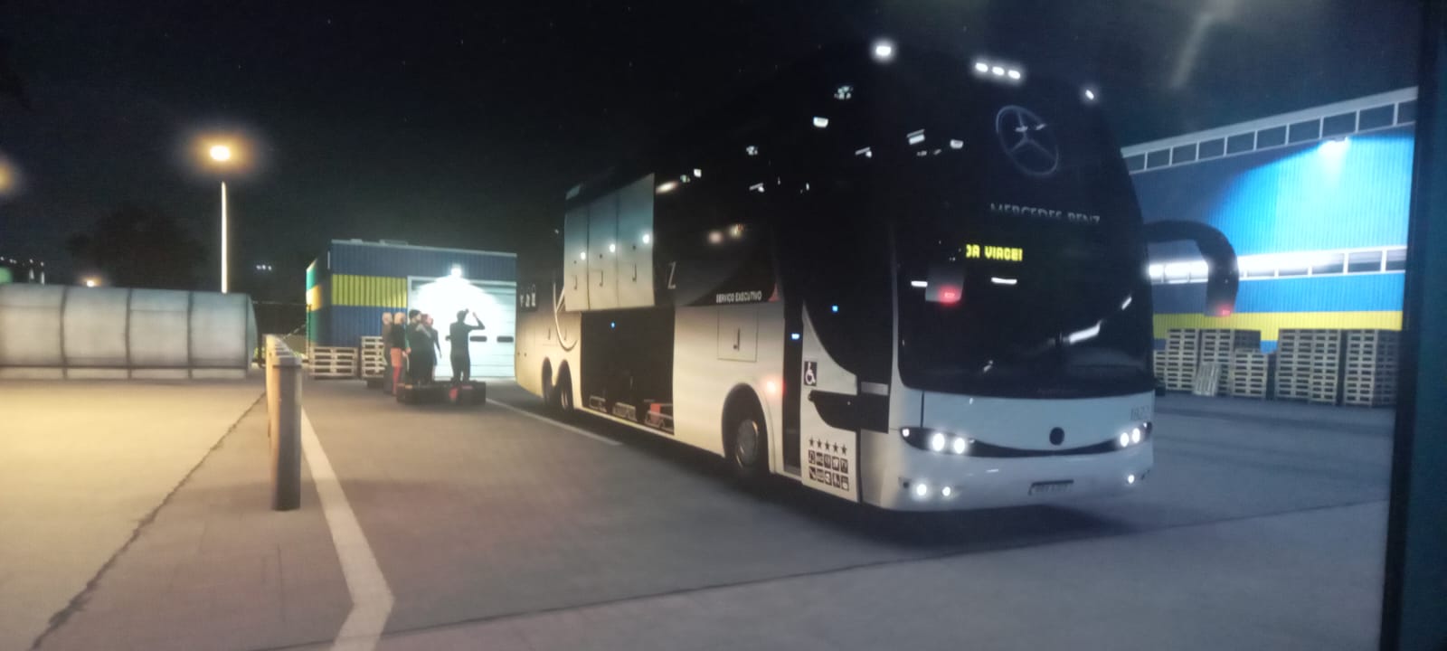 ETS2 Mod Bus G6 Mercedes-Benz 6x2 Paradiso 1550 LD