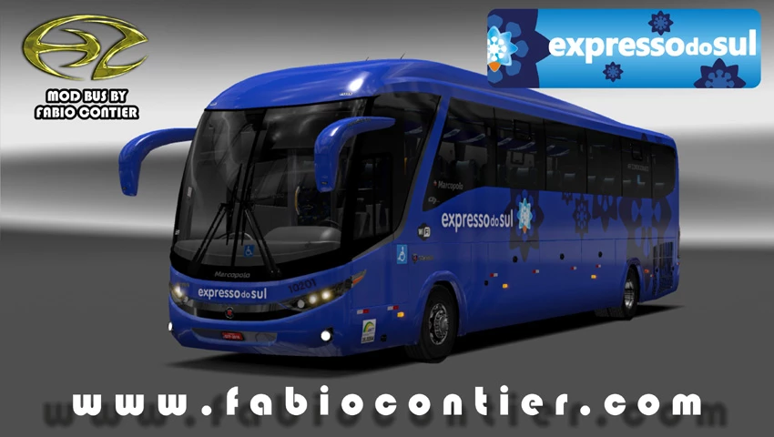 ETS2 Série G7 Marcopolo 4x2 com 4 interiores