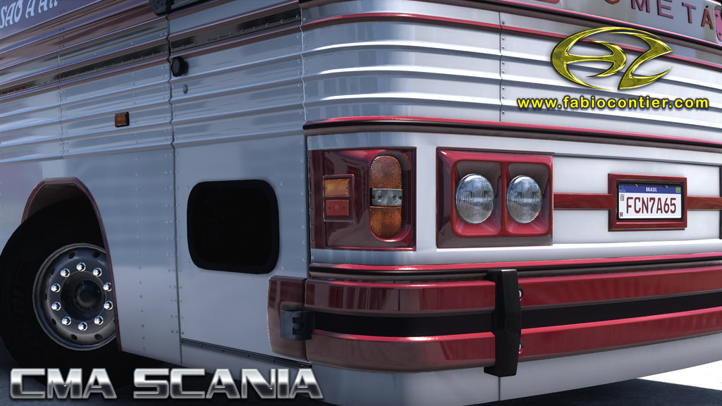ETS2 Mod Bus CMA Scania 4x2 Flecha Azul II