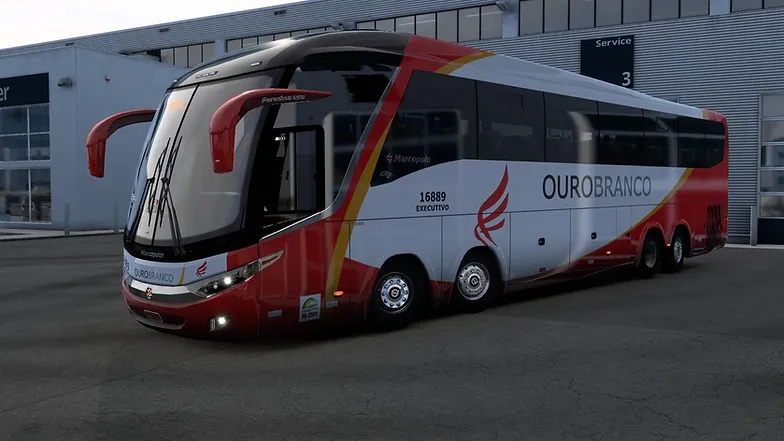 ETS2 MOD Bus G7 8x2 e 8x4 VOLVO Classic